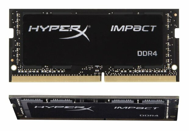 Kingston Fury Impact | 32GB 2x16GB DDR4 | 2666MHz | SODIMM | CL15 | Geheugenmodule | RAM