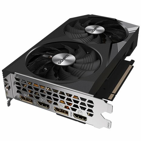 Gigabyte GeForce RTX 3060 Windforce OC | 12GB GDDR6 VRAM | Videokaart | GPU | Nvidia
