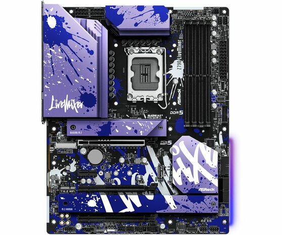 Asrock Z790 LiveMixer | Socket LGA 1700 | Intel Z790 | 4xDDR5 | ATX | Moederbord