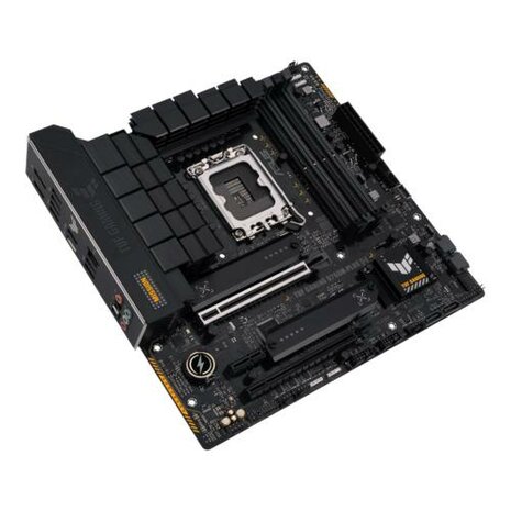 ASUS TUF GAMING B760M-PLUS D4 | Socket LGA 1700 | Intel B760 | 4xDDR4 | Micro-ATX | Moederbord
