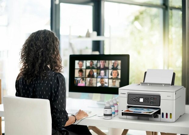 Canon MAXIFY GX3050 AiO Inkjetprinter | 600 x 1200 DPI | Wifi | Kleur