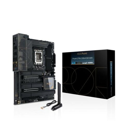 ASUS PROART Z790-CREATOR WIFI | Socket LGA 1700 | Intel Z790 | 4xDDR5 | ATX | Moederbord