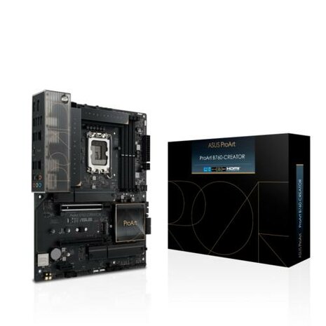 ASUS PROART B760-CREATOR | Socket LGA 1700 | Intel B760 | 4xDDR5 | ATX | Moederbord