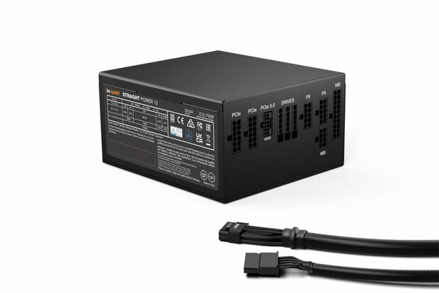 be quiet! Straight Power 12 power supply unit 750 W 20+4 pin ATX ATX Zwart