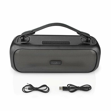 Nedis SPBB316BK | 15 Watt Portable Bluetooth Speaker