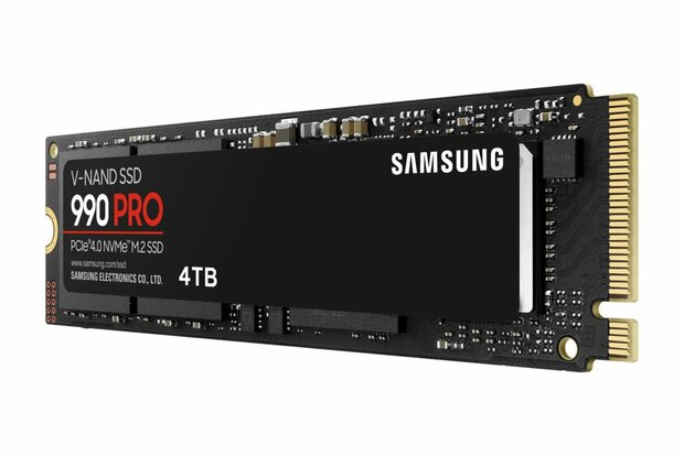 Samsung 990 PRO | 4TB NVMe SSD | M.2 | Gen4 | 7.450MB/s