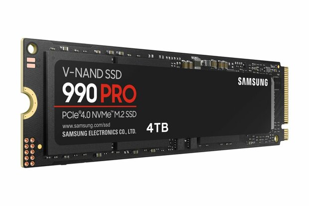 Samsung 990 PRO | 4TB NVMe SSD | M.2 | Gen4 | 7.450MB/s