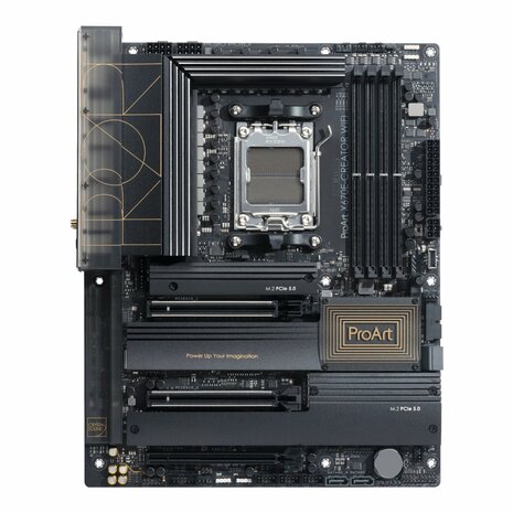 ASUS ProArt X670E-CREATOR WIFI | Socket AM5 | AMD X670 | 4xDDR5 | ATX | Moederbord