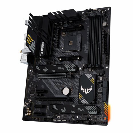 ASUS TUF GAMING B550-PLUS WIFI II | Socket AM4 | AMD B550 | 4xDDR4 | ATX | Moederbord
