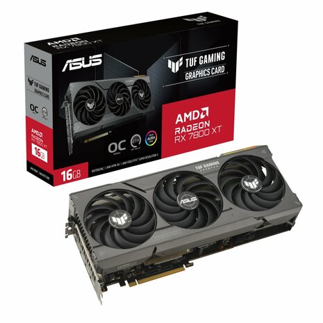 ASUS TUF Gaming TUF-RX7800XT-O16G-GAMING AMD Radeon RX 7800 XT 16 GB GDDR6