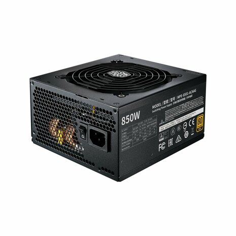 Cooler Master MWE Gold 850 | 850 Watt Gold ATX PSU | Modulair | Power Supply | Voeding