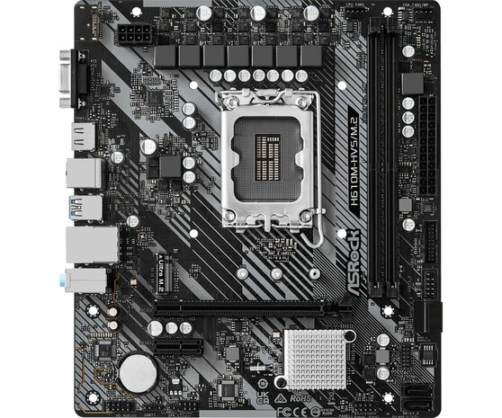 Asrock H610M-HVS/M.2 R2.0 Intel H610 LGA 1700 micro ATX