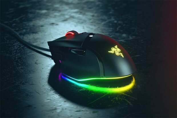 Razer Basilisk V3 | Bedrade Gaming Muis | USB-A | 26000 DPI | Zwart | RGB