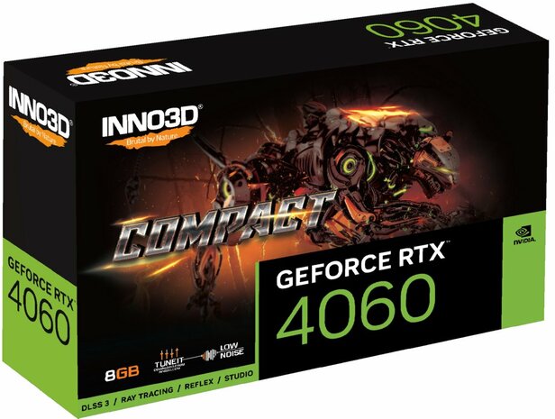 VGA Inno3D GeForce® RTX 4060 8GB Compact