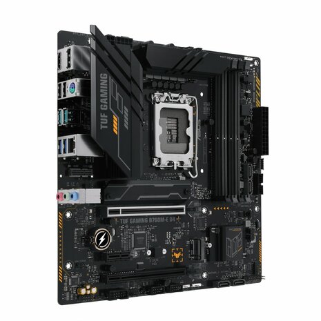 ASUS TUF GAMING B760M-E D4 | Socket LGA 1700 | Intel B760 | 4xDDR4 | Micro-ATX | Moederbord