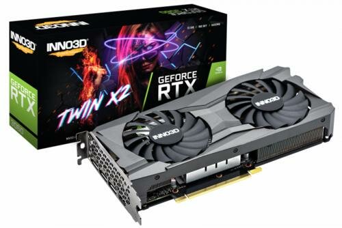 Inno3D GeForce RTX 3060 TWIN X2 | 12GB GDDR6 VRAM | Videokaart | GPU | Nvidia