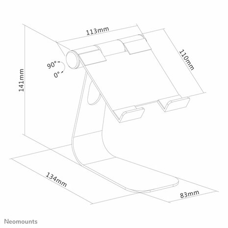 Neomounts Tablethouder | Stand