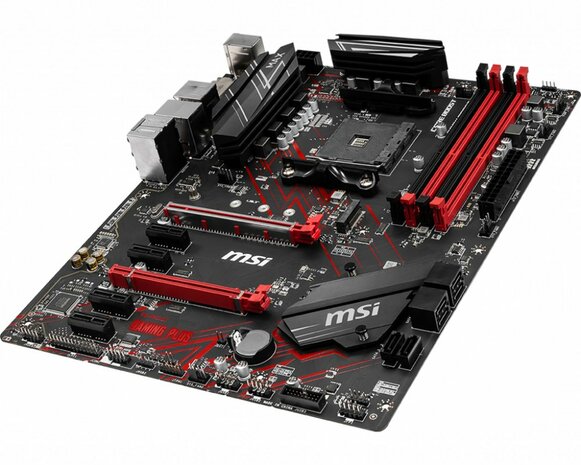 MSI B450 GAMING PLUS MAX moederbord AMD B450 Socket AM4 ATX