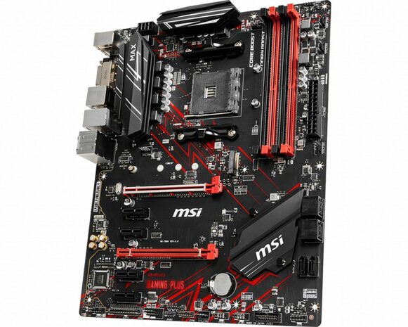 MSI B450 GAMING PLUS MAX | Socket AM4 | AMD B450 | 4xDDR4 | ATX | Moederbord