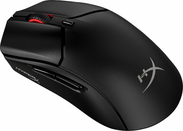 HyperX Pulsefire Haste 2 | Draadloze Gaming Muis | Rechtshandig | RF + Bluetooth | 26000 DPI | Zwart