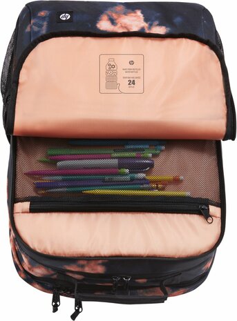 HP Campus XL Rugzak – Tie-Dye | 16 inch Laptopvak | 20L Inhoud
