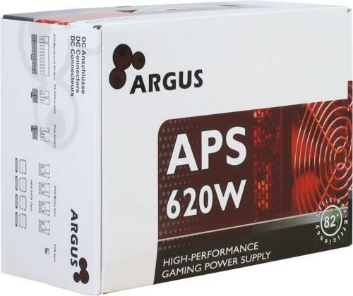 Inter-Tech Argus APS power supply unit 620 W 20+4 pin ATX ATX Zwart