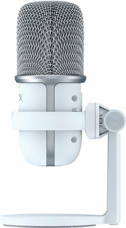 HyperX SoloCast - USB Microphone (White) Wit Microfoon voor spelcomputers