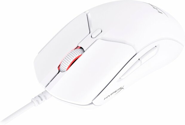 HyperX Pulsefire Haste 2 | Bedrade Gaming Muis | USB-A | 26.000 DPI | Wit