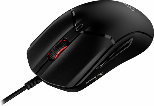 HyperX Pulsefire Haste 2 | Bedrade Gaming Muis | USB-A | 26.000 DPI | Zwart