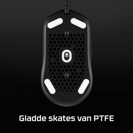 HyperX Pulsefire Haste 2 | Bedrade Gaming Muis | USB-A | 26.000 DPI | Zwart