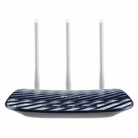 TP-LINK AC750 draadloze router Fast Ethernet Dual-band (2.4 GHz / 5 GHz) Zwart, Wit