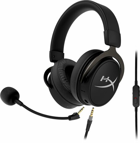 HyperX Cloud MIX | Bedraade/Draadloze Over-ear Gaming Headset | Bluetooth & 3.5mm | Zwart