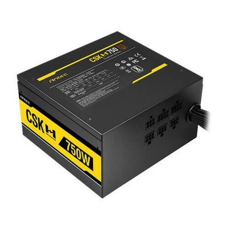 Antec Cuprum Strike CSK750H | 750 Watt Bronze ATX PSU | Power Supply | Voeding