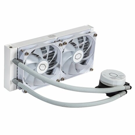 Cooler Master MasterLiquid 240L ARGB | White Edition | All-in-One CPU Waterkoeler