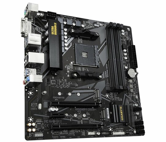 Gigabyte B550M DS3H | Socket AM4 | AMD B550 | 4xDDR4 | Micro-ATX | Moederbord