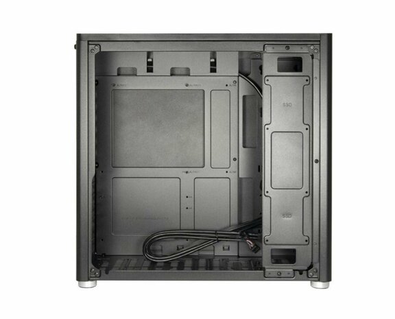 Inter-Tech X2 Duplex Pro | Midi Tower Case | Zwart