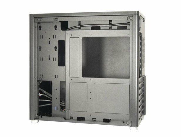 Inter-Tech X2 Duplex Pro | Midi Tower Case | Zwart