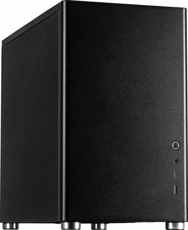 Inter-Tech X2 Duplex | Micro Tower Case | Zwart