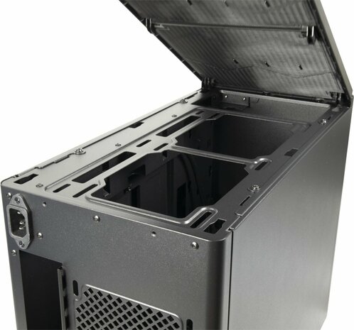 Inter-Tech X2 Duplex | Micro Tower Case | Zwart