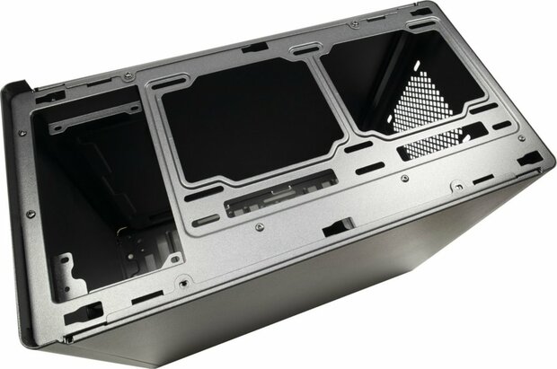 Inter-Tech X2 Duplex | Micro Tower Case | Zwart