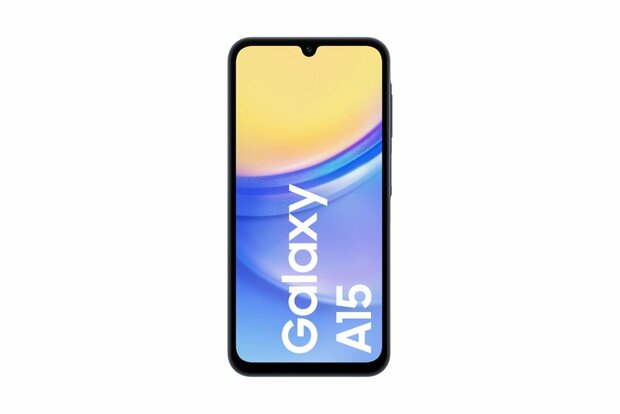 Samsung Galaxy A15 16,5 cm (6.5") Hybride Dual SIM Android 14 4G USB Type-C 4 GB 128 GB 5000 mAh Zwart, Blauw