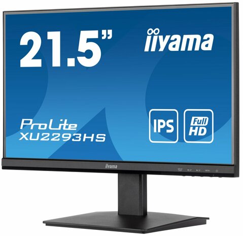 iiyama ProLite XU2293HS-B5 computer monitor 54,6 cm (21.5") 1920 x 1080 Pixels Full HD LED Zwart