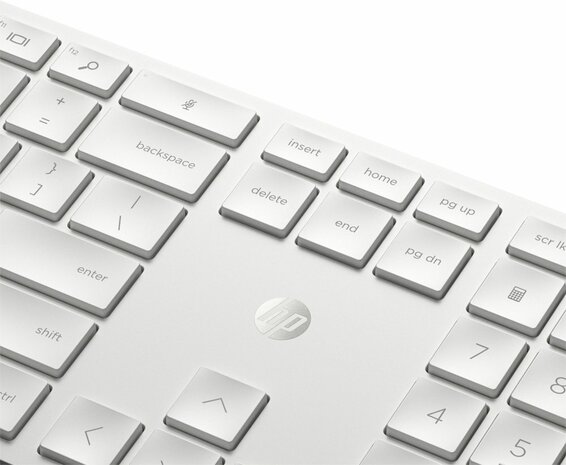 AZERTY | HP 650 Wit | Draadloze Muis en Toetsenbordcombo | AZERTY