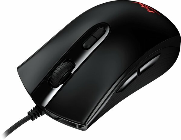 HyperX Pulsefire Core | Ambidextrous Bedrade Gaming Muis | USB-A | 6200 DPI | Zwart | RGB