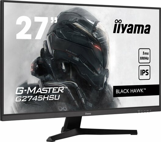 iiyama G-MASTER computer monitor 68,6 cm (27") 1920 x 1080 Pixels Full HD LED Zwart