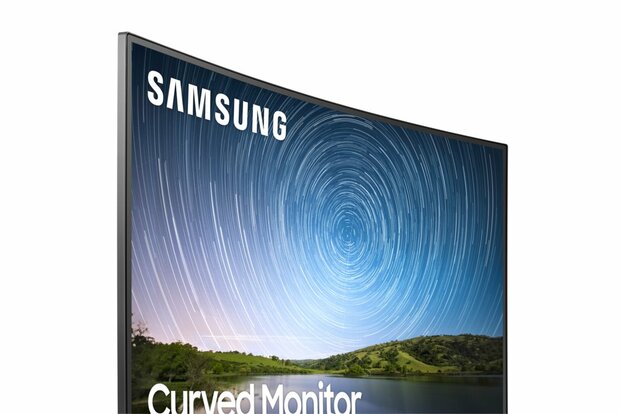 Samsung CR50 81,3 cm (32") 1920 x 1080 Pixels Full HD Curved LED Grijs