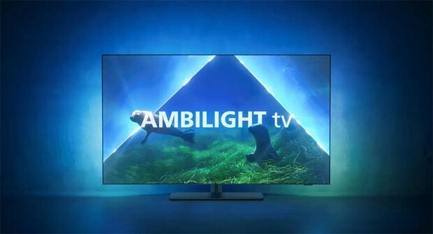 Philips 55OLED848-12 | 55'' Ultra HD 4K | OLED Ambilight Smart TV | Wifi | Google TV | Dolby Vision | 120Hz