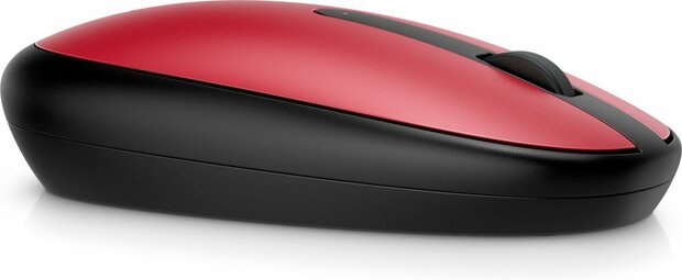HP 240 Empire Red | Bluetooth Muis | Links- en Rechtshandig | 1600 DPI | Rood/Zwart