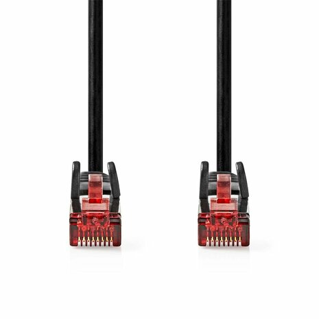 Nedis netwerkkabel | Cat6 | U/UTP (UTP) | 1 m | Zwart | CCGL85200BK10