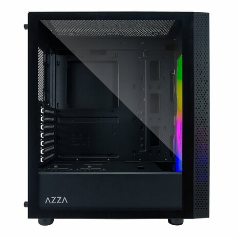 Azza Celesta RGB | Midi Tower Case | Zwart
